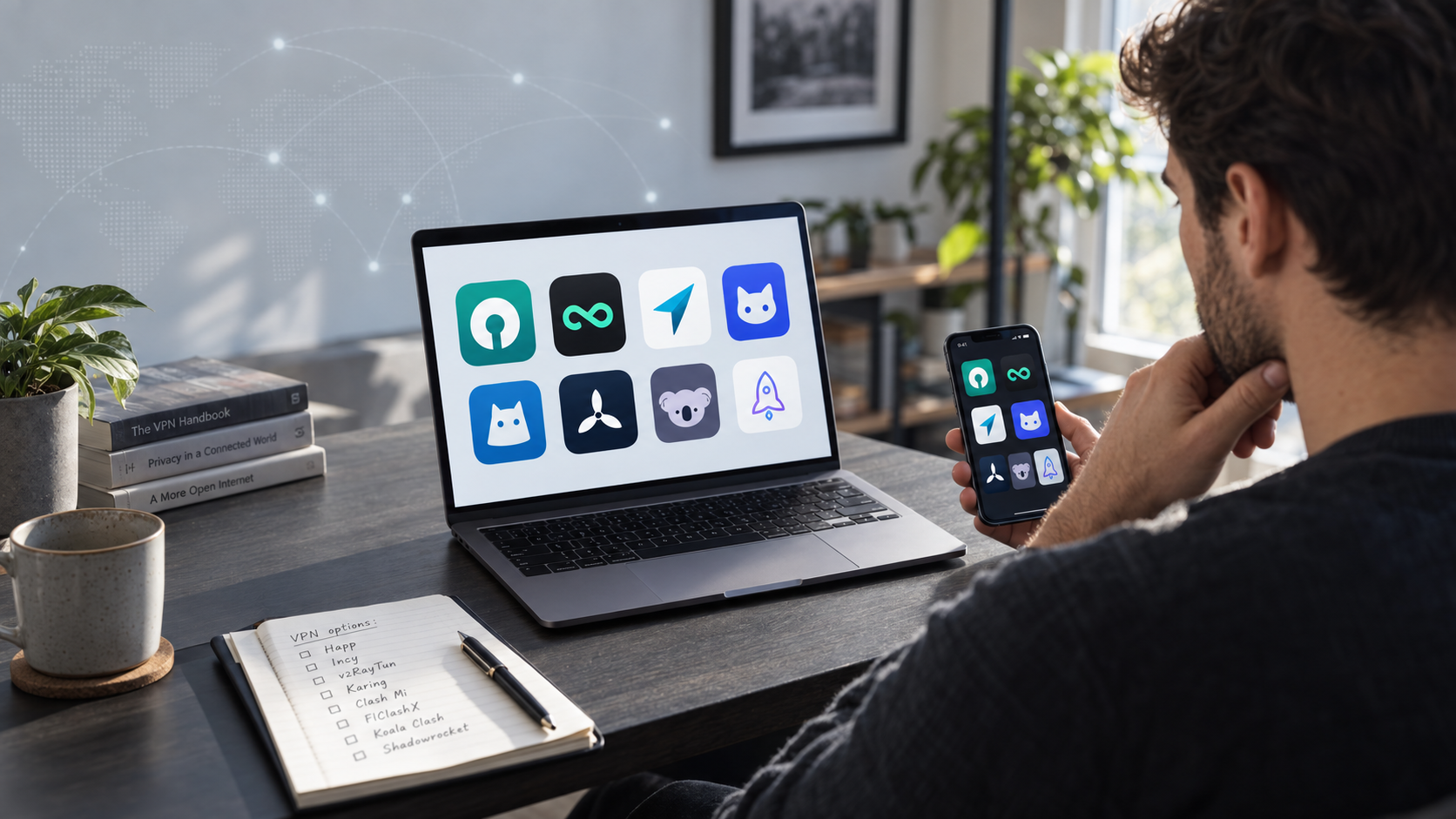 Приложения для подключения VPN на телефоне и компьютере