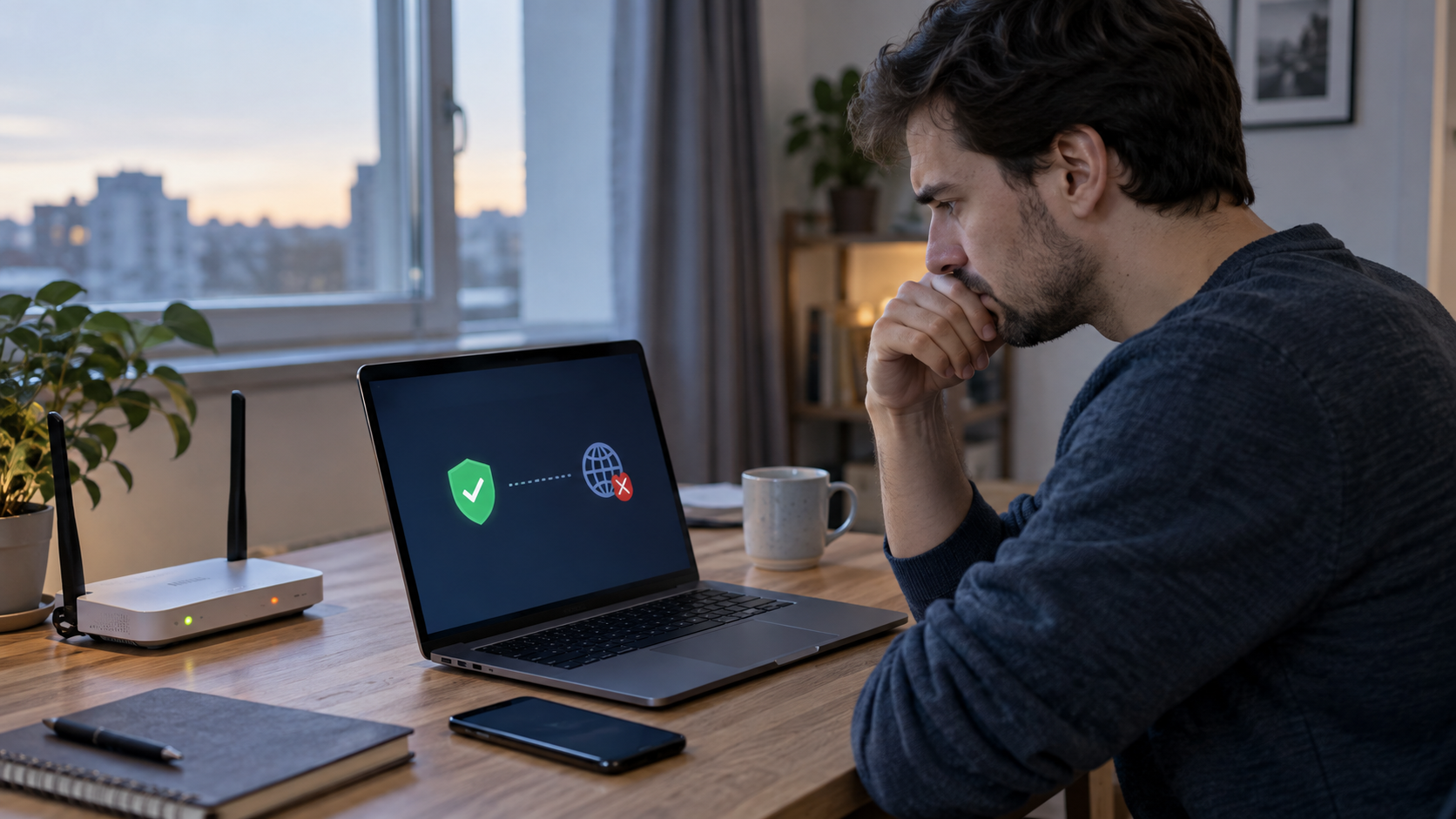 VPN подключён, но интернет не работает: что делать на Android, iPhone и компьютере