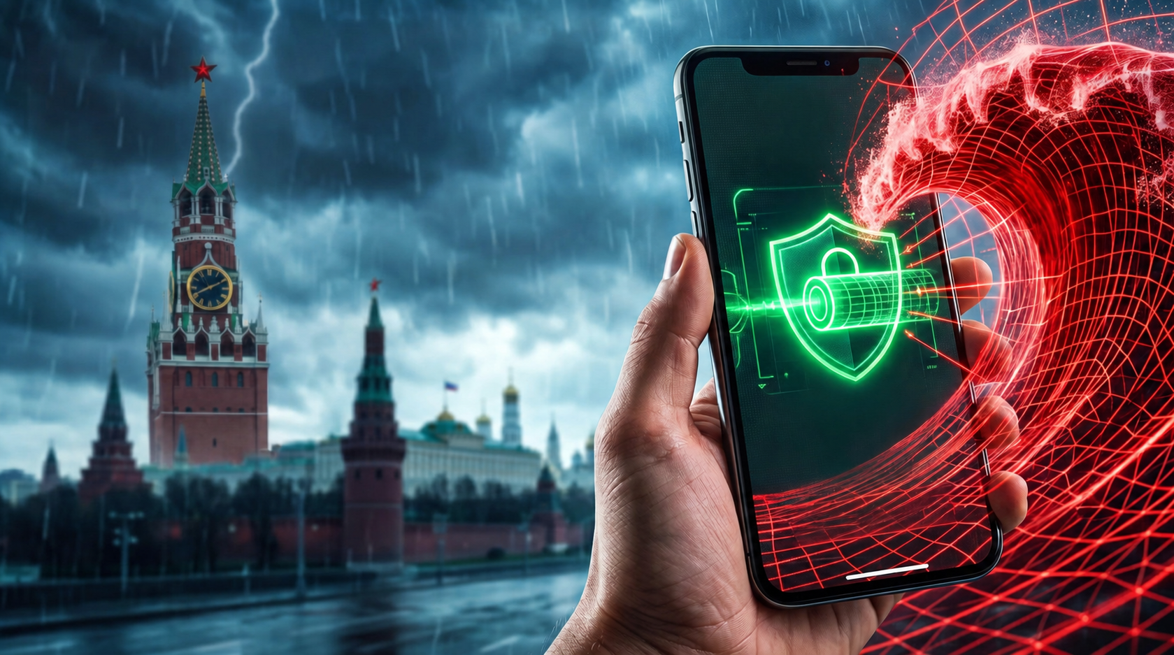 Блокировки VPN в России — Кремль и защищённое соединение на смартфоне